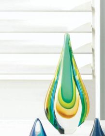 Art Glass Water Drop Statue