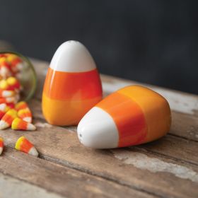 Candy Corn Salt & Pepper Shakers