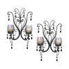 Elegant Midnight Candle Wall Sconces for Home Decor