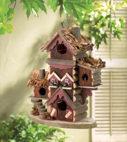 Rustic Gingerbread Style Bird House